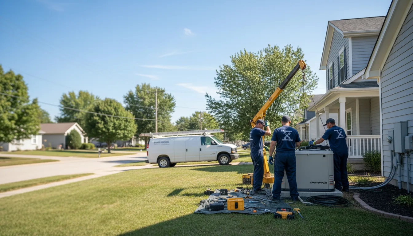 Generator Installation in Hayesville, IA near me